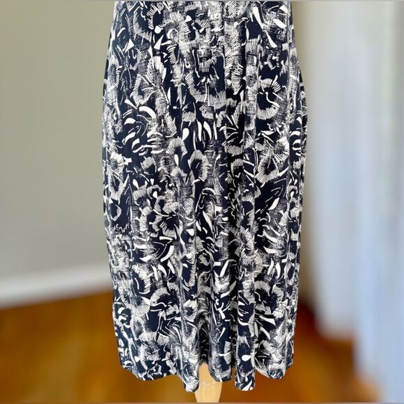Athleta Santorini High Neck Indigo Floral Dress Size XXS - Picture 5 of 15